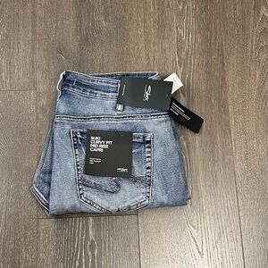 Silver Jeans Curvy Fit Mid Rise Capri Sz 33
